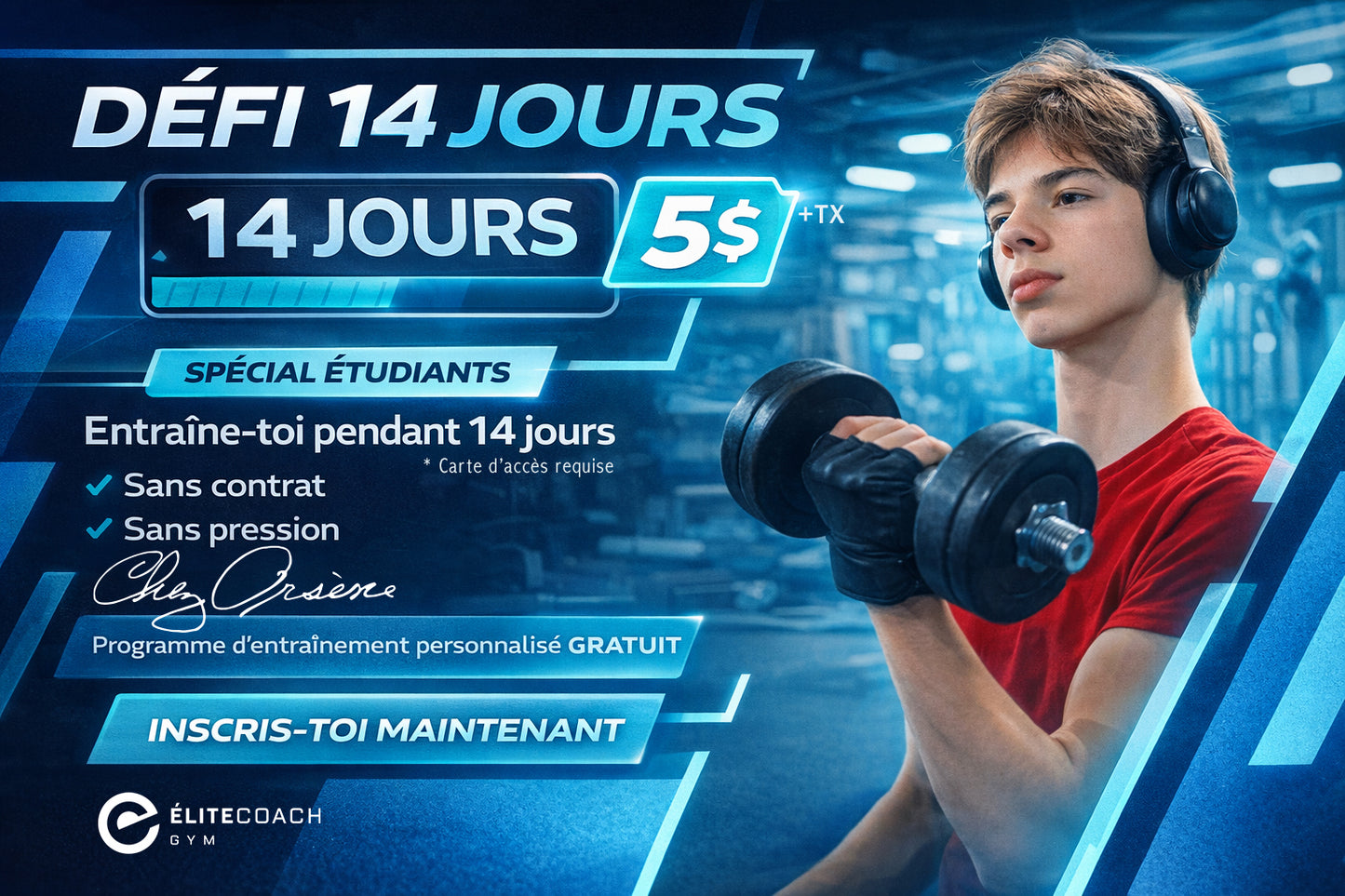 (Étudiant) PROMO 14 jours