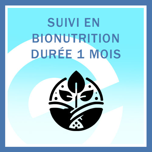 Suivi en bionutrition 1 mois